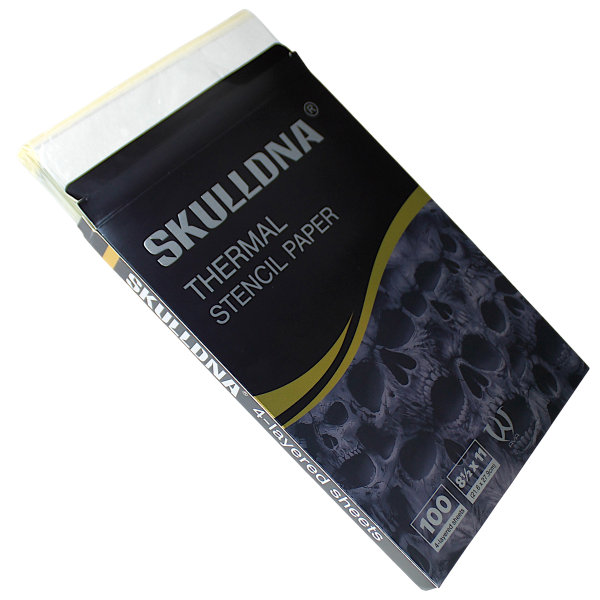Papel Thermal Impressora Termica SkullDna Tatuagem - 100un