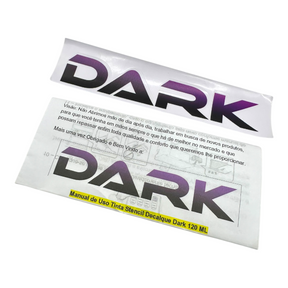 Tinta Dark Stencils Decalque C/ Bico Aplicador - 160ml