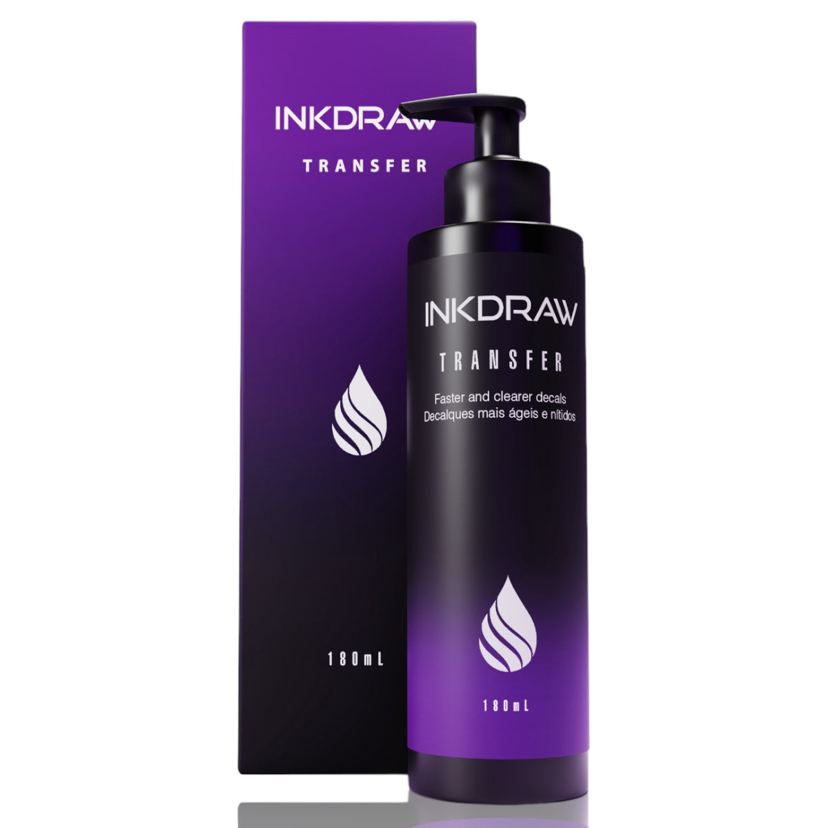 Transfer Para Tatuagem InkDraw Creme 180ml