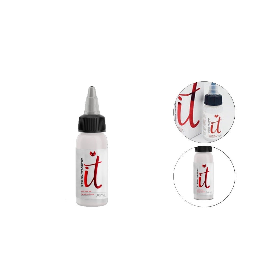Transfer Electric ink It Stencil Decalque 30ml