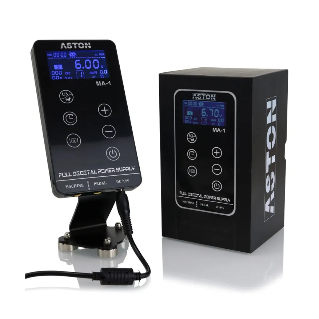 Fonte Para Tatuagem Digital Aston Machine Ma-1 Power