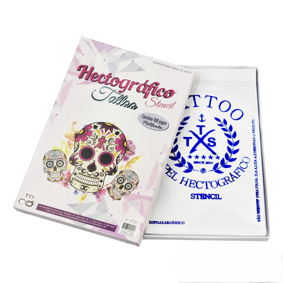 Papel Hectografico Decalque Tatuagem - 10un
